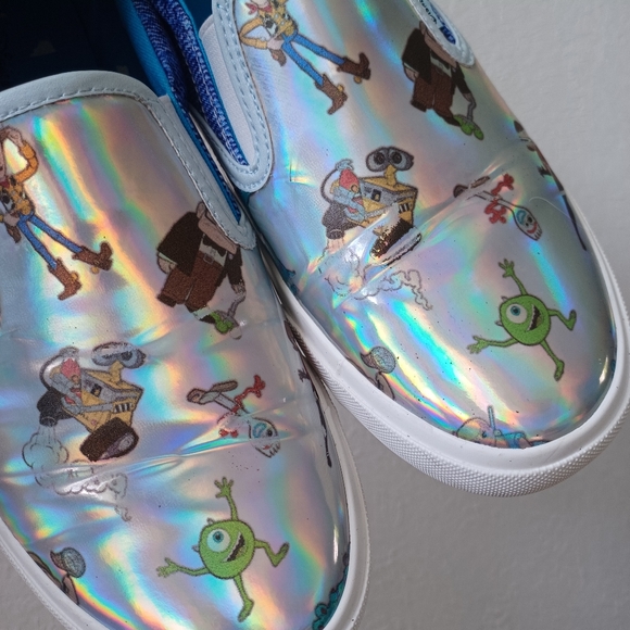 Pixar Disney Holographic Slip-On Toys Story Shoes - Picture 4 of 7